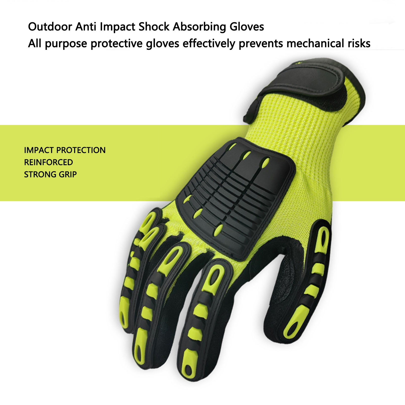 Guantes de Seguridad para Trab - Work Glove Impact reseña y precio